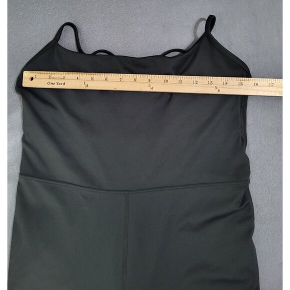 Gilly Hicks Recharge XL Women's Black Jumpsuit Romper One Piece Criss Cross Back - Picture 5 of 10